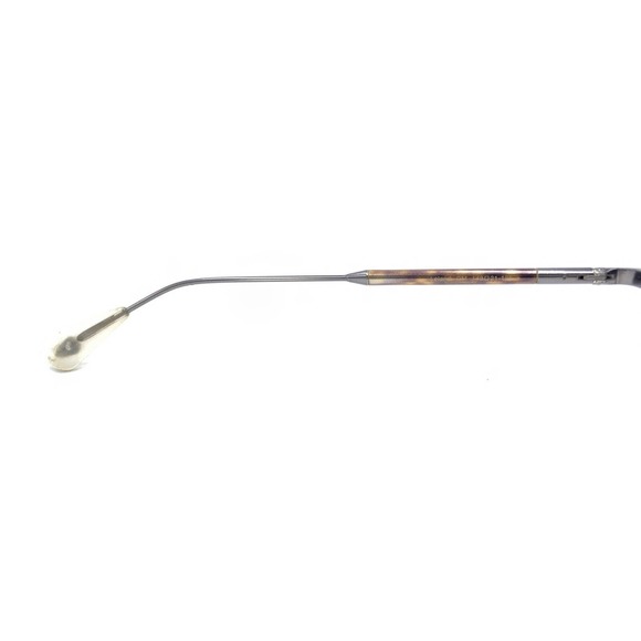 Zac Posen Leland GM Gunmetal Brown Round Eyeglasses Frames 48-21 135 Men Women - Picture 10 of 12